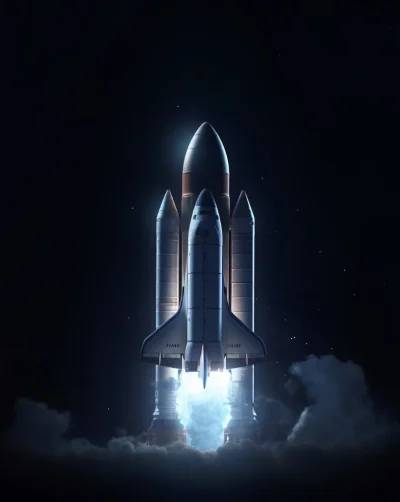 cohete-volando-espacio